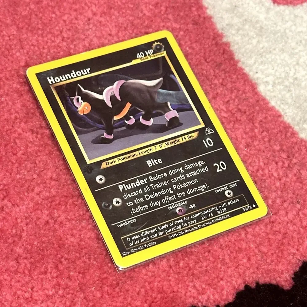 Houndour #39 – Pokémon Neo Discovery – 1st Edition – As Pictured